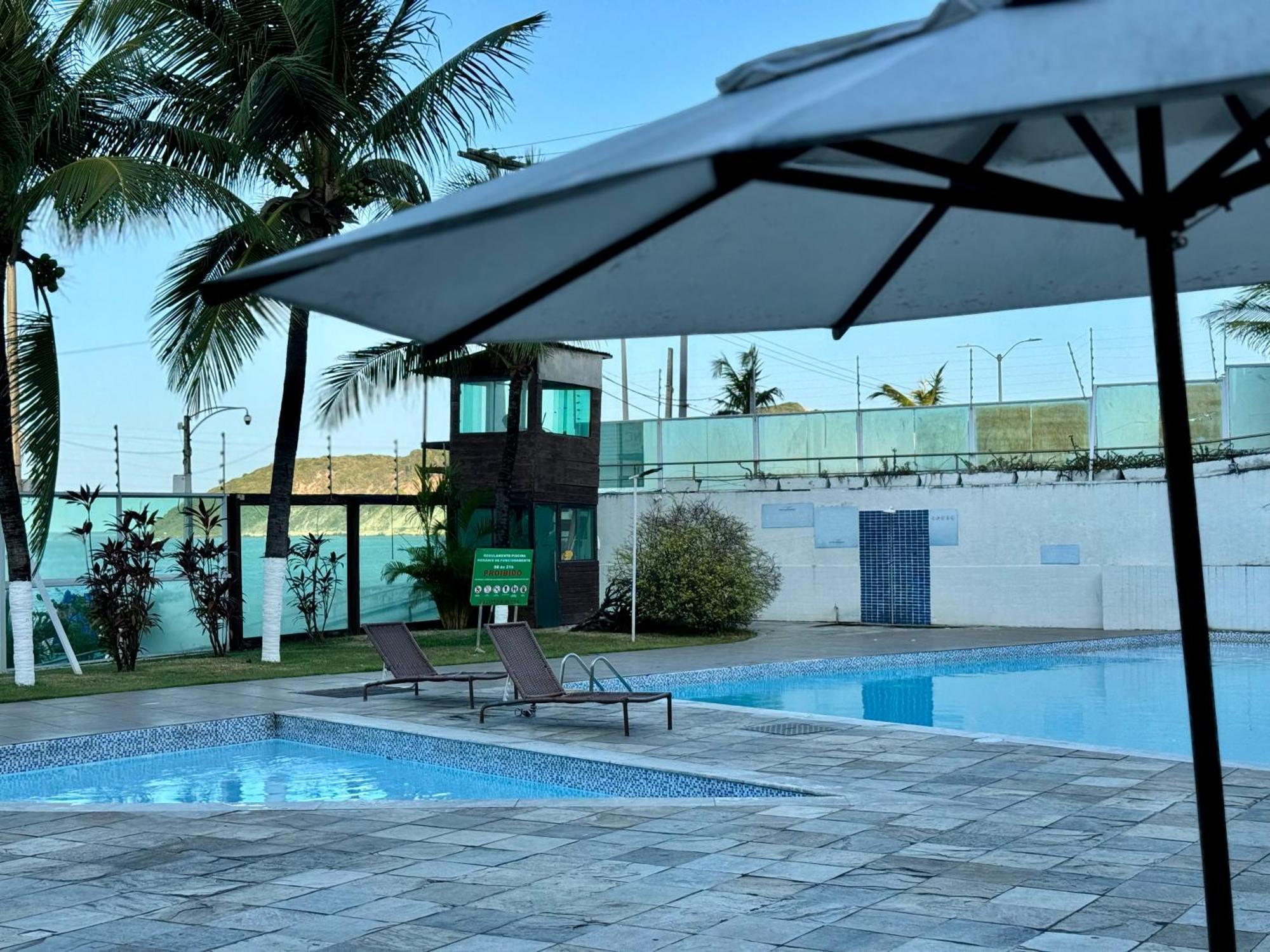 Edy Hospedagens Beira-Mar Flat 310 Com Vista Para O Morro Do Careca, Piscina E Localizacao Privilegiada Natal Exterior photo